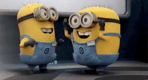 Happy Minions Gif